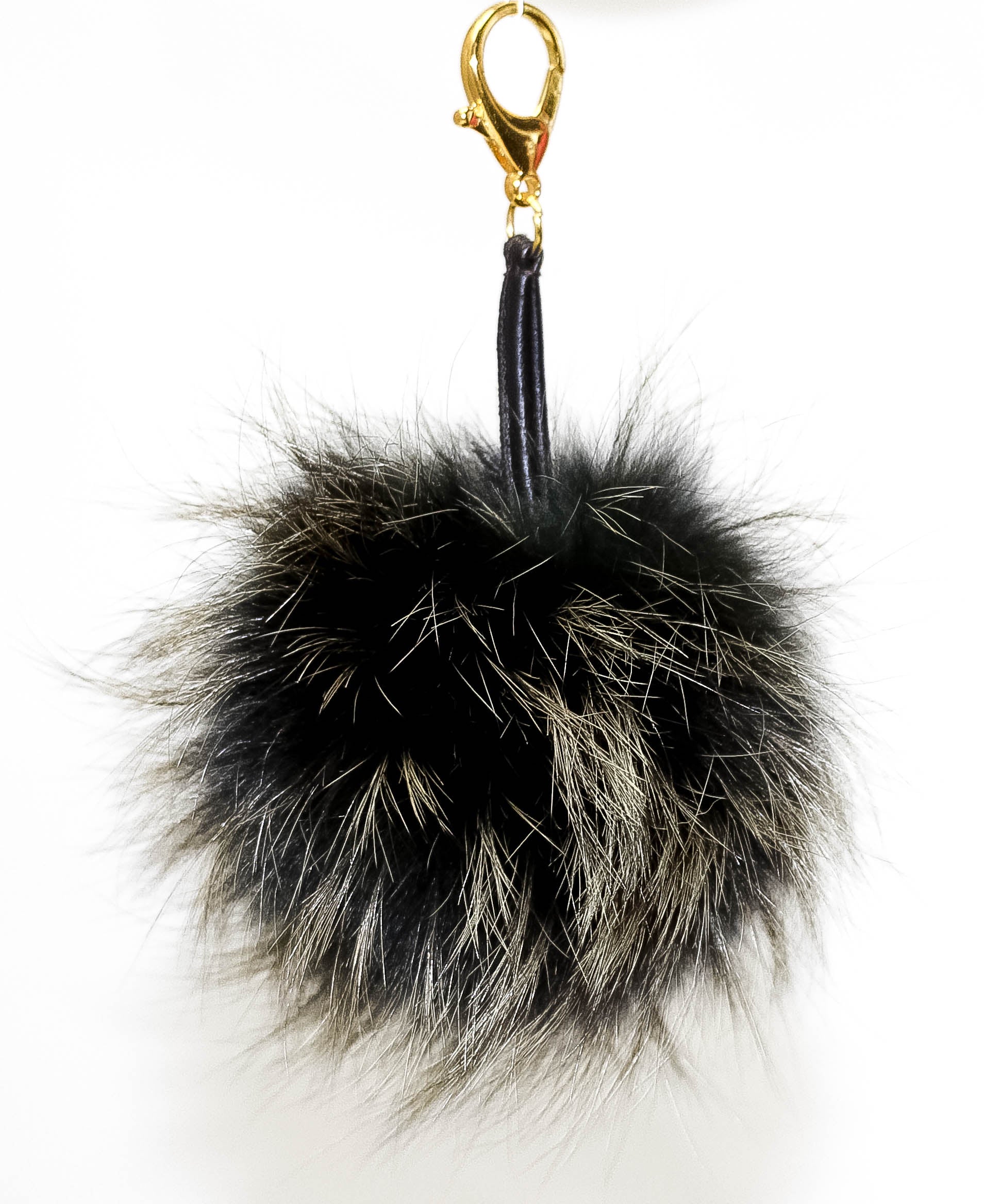 Fur hot sale purse charm